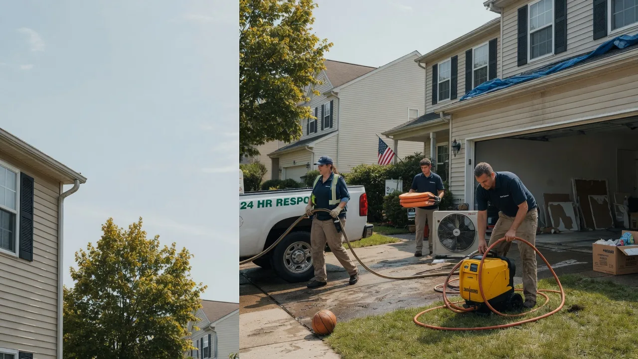 Emergency Water Damage Restoration in Farmersville, OH near me